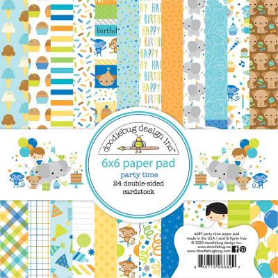 Doodlebug Party Time - Paper Pad